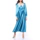 TGH ROCHIE MIDI DIN SATIN SPECTACULAR CU GULER MACRAME