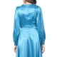 TGH ROCHIE MIDI DIN SATIN SPECTACULAR CU GULER MACRAME