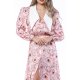 TGH ROCHIE MIDI FALL NIGHT GARDEN CU GULER ASCUTIT