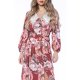 TGH ROCHIE MIDI CU GULER BRODAT FALLEN LEAVES