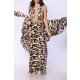 TGH ANIMAL PRINT RING BEACH MAXI DRESS