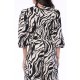 TGH ZEBRA VIBE 3/4 SLEEVIS TOP