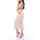 TGH CUT-OUT MERMAID TOP MIDI DRESS