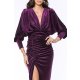 TGH Rochie Midi Drapata