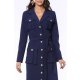 TGH Rochie Trench Midi 