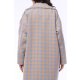 TGH Palton Oversized Chic Plaid