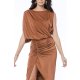 TGH MIDI DRESS CINNAMON