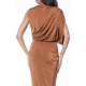 TGH MIDI DRESS CINNAMON