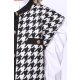 MARMURI CHECKERED PRINT OVERSIZED VEST