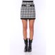 MARMURI CHECKERED PRINT MINI SKIRT