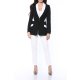 TGH COLOR BLOCK SHAWL LAPELS SLIM-FIT BLAZER