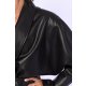 TGH BUCKLE LEATHERETTE OVERSIZED JACKET