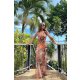 TGH BOHO PRINT BEACH VACAY MAXI DRESS