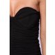 TGH CORSET HOT&INVITING DRAPED MIDI DRESS