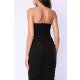 TGH CORSET HOT&INVITING DRAPED MIDI DRESS