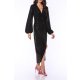 TGH ROCHIE MIDI SPARKLING NOIR