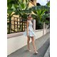 TGH CROPPED BACK ROSE BLISS MINI DRESS 