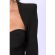 TGH SIMPLICITY CORSET TOP MIDI DRESS