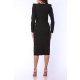 TGH SIMPLICITY CORSET TOP MIDI DRESS