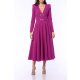 TGH SOPHISTICATION JEWELLERY BUTTONS MIDI DRESS