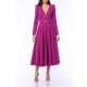 TGH SOPHISTICATION JEWELLERY BUTTONS MIDI DRESS