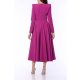 TGH SOPHISTICATION JEWELLERY BUTTONS MIDI DRESS