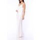 TGH OPEN BACK CHAINS SATIN MAXI DRESS