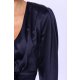 TGH ROCHIE MINI DRAPATA DIN SATIN CU TRANDAFIR