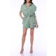 TGH LINO PANTALONI SCURTI CU TALIE INALTA BABY MINT 